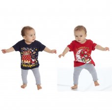 11C166: Assorted Babies Christmas T-Shirts (3-24 Months)